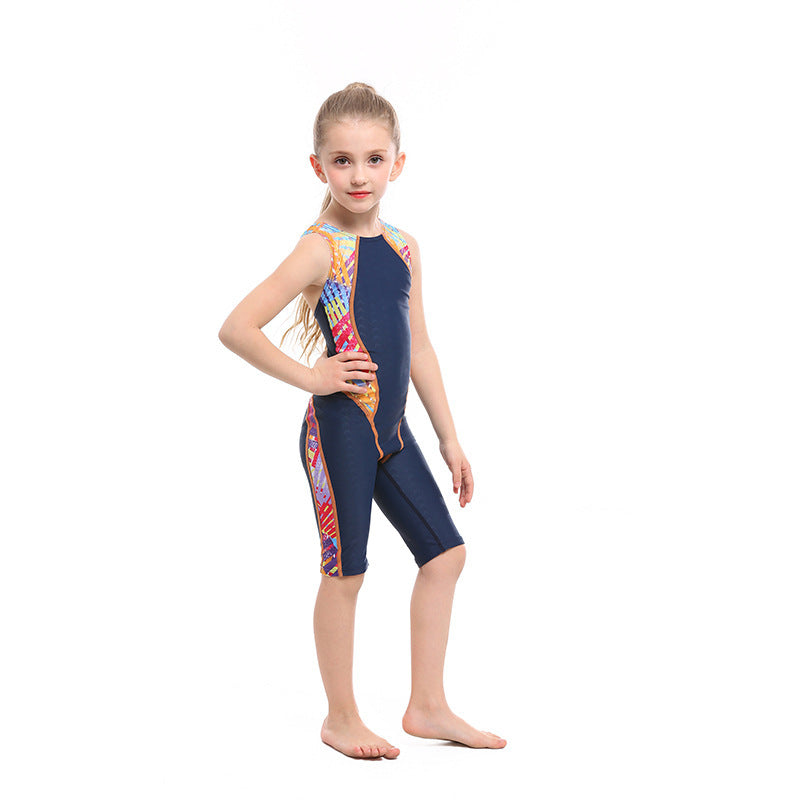 Kids’ One-Piece Swimsuit Set – 5 Pieces