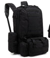Men&#39;s Travel Backpack Oxford Cloth Outdoors Backpack Army Camouflage Tactics Double Shoulder Bag Mountaineering Large Combination Backpack