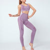 Quick-drying fitness pants high waist stretch tights