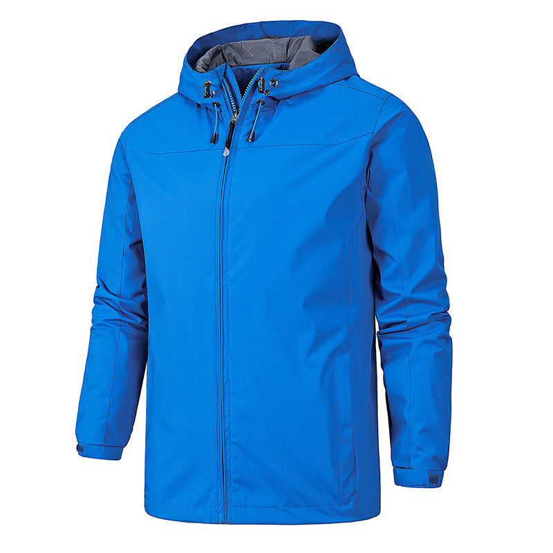 Men’s Outdoor Windbreaker Jacket – Lightweight &amp; Water-Resistant