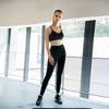 Large code loose breathable sweat pants weight loss yoga pants fitness exercise sweaty Yoga suit woman