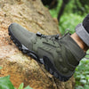 Outdoor Large Size Hiking Shoes Men&#39;s Lightweight High-top
