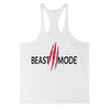 Summer Cotton Fitness Muscle Men&#39;s Thin Shoulder Strap I-print Halter Vest