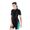 Neoprene Wetsuits Men&#39;s And Women&#39;s Swimming WetSuits One-Piece Thicken Swimsuit Short Sleeve Deep Diving Surfing Wetsuits