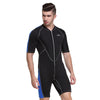 Neoprene Wetsuits Men&#39;s And Women&#39;s Swimming WetSuits One-Piece Thicken Swimsuit Short Sleeve Deep Diving Surfing Wetsuits