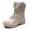 Hi-top Hiking Shoes Men&#39;s Breathable Sneaker Platform