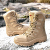 Hi-top Hiking Shoes Men&#39;s Breathable Sneaker Platform